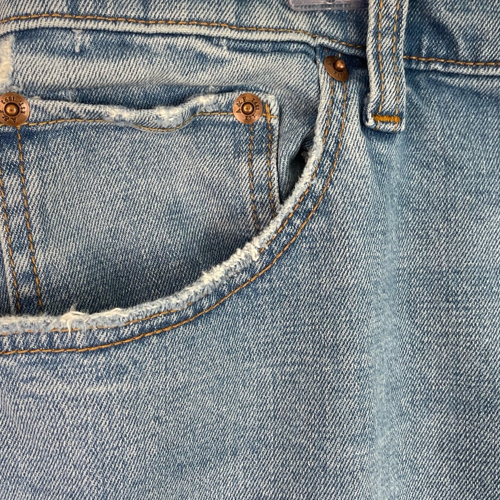 Abercrombie & Fitch The Ankle Straight Ultra High Rise Curve Love 90’s Jeans, 32 - Picture 6 of 10